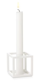 Audo Kubus 1 kandelaar - wit