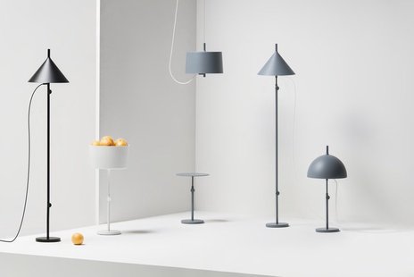 Wästberg Nendo w132 vloerlamp - kegel - zwart