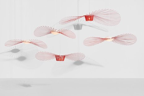 Petite Friture Vertigo Hanglamp - vermillon - Ø 200 cm