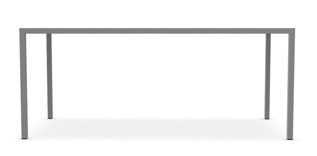 MDF Italia Tense tafel - wit - 90 x 180 cm