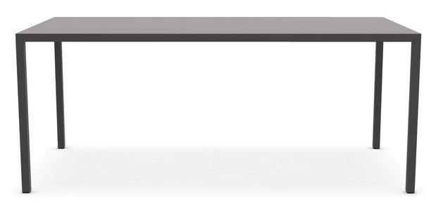 MDF Italia Tense tafel - middelgrijs - 90 x 180 cm