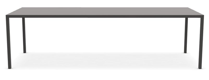 MDF Italia Tense tafel - middelgrijs - 100 x 260 cm