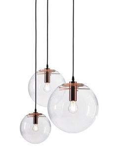 ClassiCon Selene hanglamp - koper - Ø 30 cm