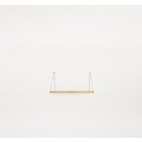 Frama Shelf Plank - 40 x 20 - roestvrij staal - eiken natuur geolied