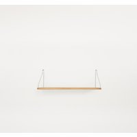 Frama Shelf Plank - eiken natuur geolied - roestvrij staal - 60 x 20