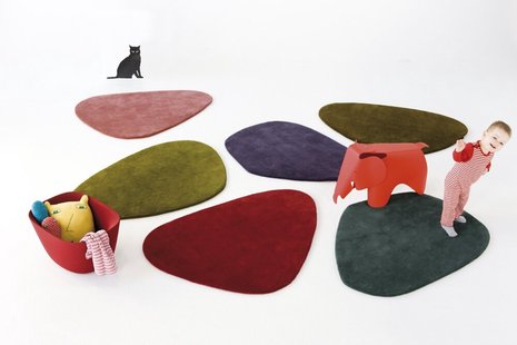 Nanimarquina Cal 1 vloerkleed - rood