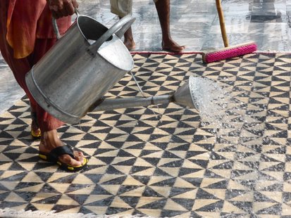 Nanimarquina Mélange Pattern 2 vloerkleed - meerkleurig - 170 x 240