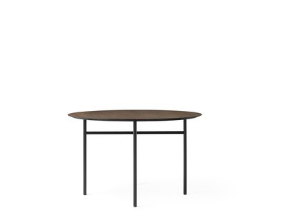 Audo Snaregade tafel - eiken, donker gebeitst - rond Ø 120 cm
