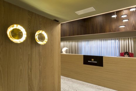 Marset Scotch Club A30 wandlamp - zwart, goud