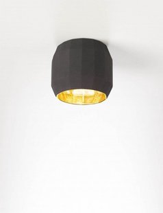 Marset Scotch Club C plafondlamp - zwart, goud