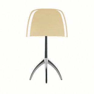 Foscarini Lumiere piccola tafellamp - bianco caldo - niet dimbaar - Cromo Nero