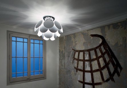 Marset Discoco C68 plafondlamp - zwart, goud