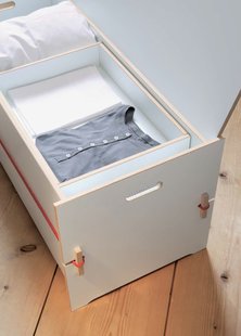 Moormann Trude kist - zwart (MDF) - S