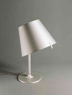 Artemide Melampo lamp voor nachtkastje - aluminiumgrijs