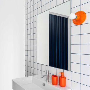 Artemide Teti wand- & plafondlamp - oranje