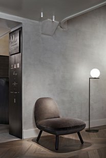 Flos IC F vloerlamp - L - zwart