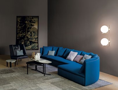 Flos IC C/W1 wand- & plafondlamp - messing - L