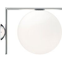 Flos IC C/W1 wand- & plafondlamp - chroom - L