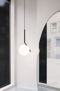 Flos IC S hanglamp - S - zwart