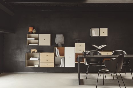 Audo Frame 49 kastmodule - gerookt eiken - zonder deur