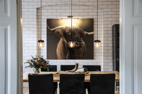 UMAGE Acorn lamp - zwart - koper