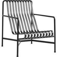 HAY Palissade Lounge Chair High - antraciet