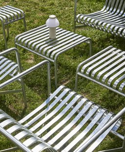 HAY Palissade Lounge Chair Low - verzinkt