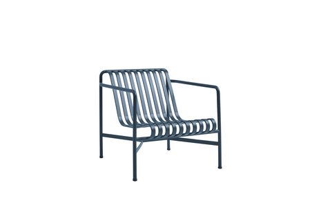HAY Palissade Lounge Chair Low - deep blue