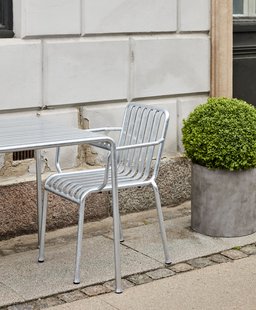 HAY Palissade Arm Chair - verzinkt
