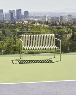 HAY Palissade Dining Bench - nevelgrijs