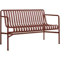 HAY Palissade Dining Bench - iron red