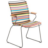 HOUE CLICK Eetkamerstoel met hoge rugleuning - multicolor