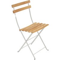 Fermob BISTRO Naturel klapstoel - A5 leemgrijs