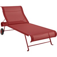 Fermob DUNE Ligstoel - 43 chili mat