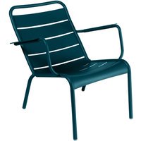 Fermob LUXEMBOURG lage fauteuil - 21 acapulcoblauw