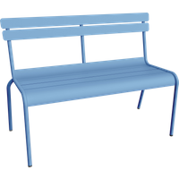 Fermob LUXEMBOURG tuinbank met rugleuning - E1 Maya blauw