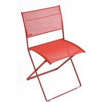 Fermob PLEIN AIR klapstoel - 43 chili mat