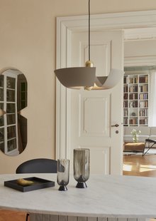 AYTM Unity Dienblad vierkant - 35,7 x 35,7 x 3 cm - zwart