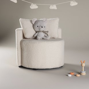 Nohr Kinderstoel 'Keeli' Teddy, kleur Beige