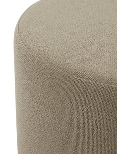 AYTM Stilla Poef - taupe Bouclé