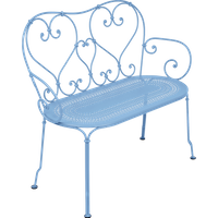 Fermob 1900 Bank - E1 Maya blauw