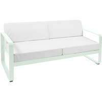 Fermob BELLEVIE 2-zitsbank - A7 gletsjermunt - 81 witgrijs