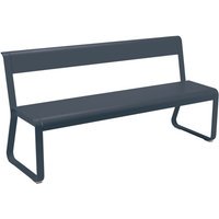 Fermob BELLEVIE bank met rugleuning - 47 antraciet mat