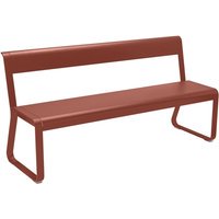 Fermob BELLEVIE bank met rugleuning - 20 okerrood