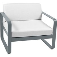 Fermob BELLEVIE fauteuil - 26 stormgrijs mat - 81 witgrijs