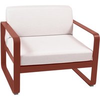 Fermob BELLEVIE fauteuil - 20 okerrood - 81 witgrijs