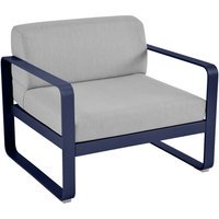 Fermob BELLEVIE fauteuil - 92 abyssblauw - 79 Flanelgrijs