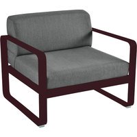 Fermob BELLEVIE fauteuil - B9 zwarte kers - A3 grafietgrijs