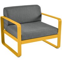 Fermob BELLEVIE fauteuil - C6 Honing structuur - A3 grafietgrijs