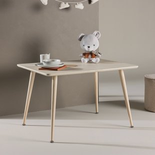 Nohr Kindertafel 'Austina' 80 x 60cm, kleur Whitewash